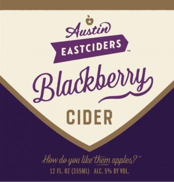 Austin East Ciders - Blackberry (6 pack cans) (6 pack cans)