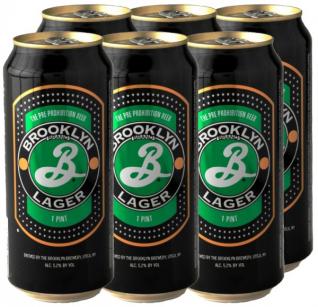 Brooklyn Brewery - Lager (6 pack cans) (6 pack cans)